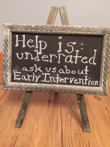 Ask us about Early Intervention